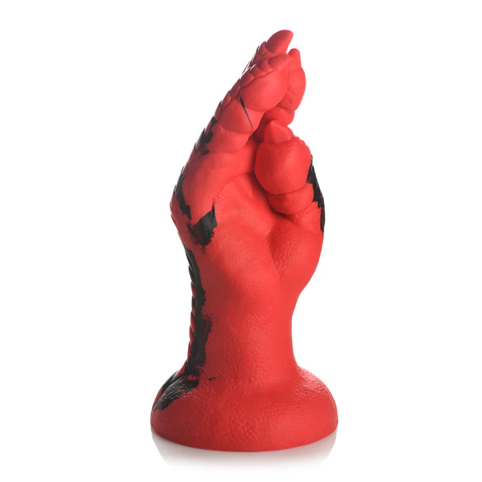 Creature Cocks Demon Claw Fisting Shaped Silicone Fantasy Harnessable Dildo With Suction Cup