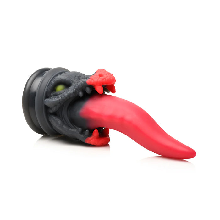 Creature Cocks Dragon Roar Silicone Dragon Tongue Fantasy Shaped Harnessable Dildo With Suction Cup