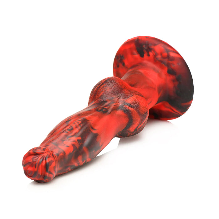 Creature Cocks Hell Wolf Remote Control Thrusting And Vibrating Silicone Fantasy Shaped Harnessable Dildo With Suction Cup