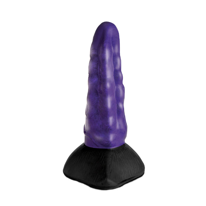 Creature Cocks Orion Invader Veiny Space Alien Fantasy Girthy Curved Harnessable Silicone Dildo with Suction Cup
