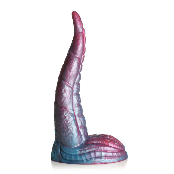 Creature Cocks Tentacle Cock Tentacle Shaped Fantasy Harnessable Silicone Dildo with Suction Cup