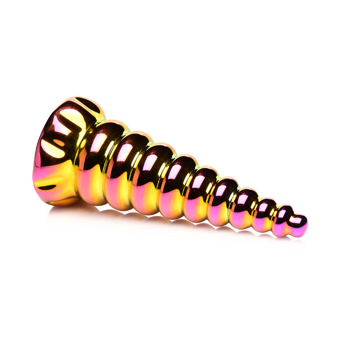 Creature Cocks Twilight Rainbow Glass Dildo Fantasy Shaped Harnessable Dildo