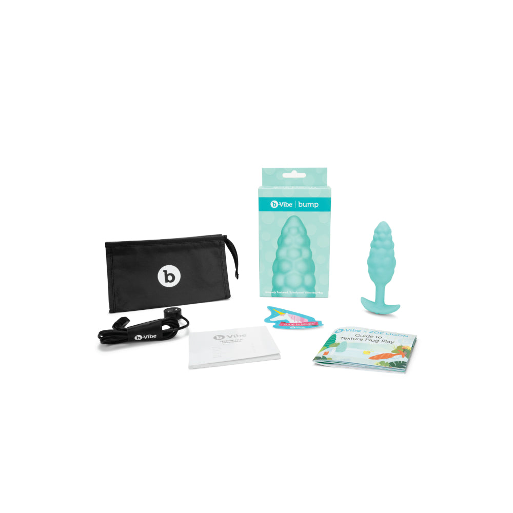b-Vibe X Zoë Ligon Bump Texture Vibrating Butt Plug
