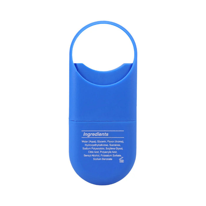 Doc Johnson GoodHead Juicy Head Dry Mouth Mouthwatering Spray To-Go Sour Blue Raspberry Flavor