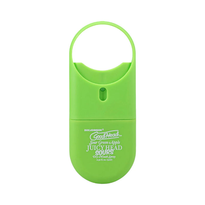 Doc Johnson GoodHead Juicy Head Dry Mouth Mouthwatering Spray To-Go Sour Green Apple Flavor