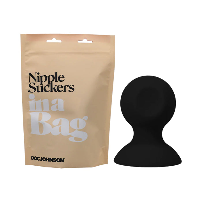 Doc Johnson In A Bag Nipple Suckers Silicone Nipple Suction To Enhance Sensitivity