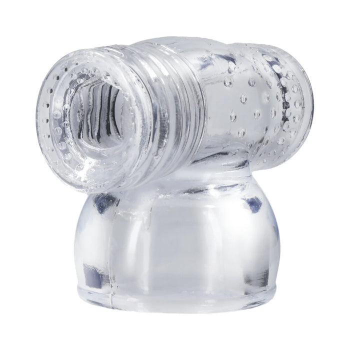 Doc Johnson Merci Cock Stroker Open Ended Stretchy Clear Wand Attachment
