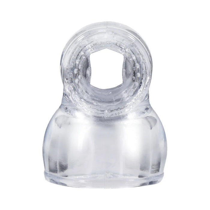 Doc Johnson Merci Cock Stroker Open Ended Stretchy Clear Wand Attachment