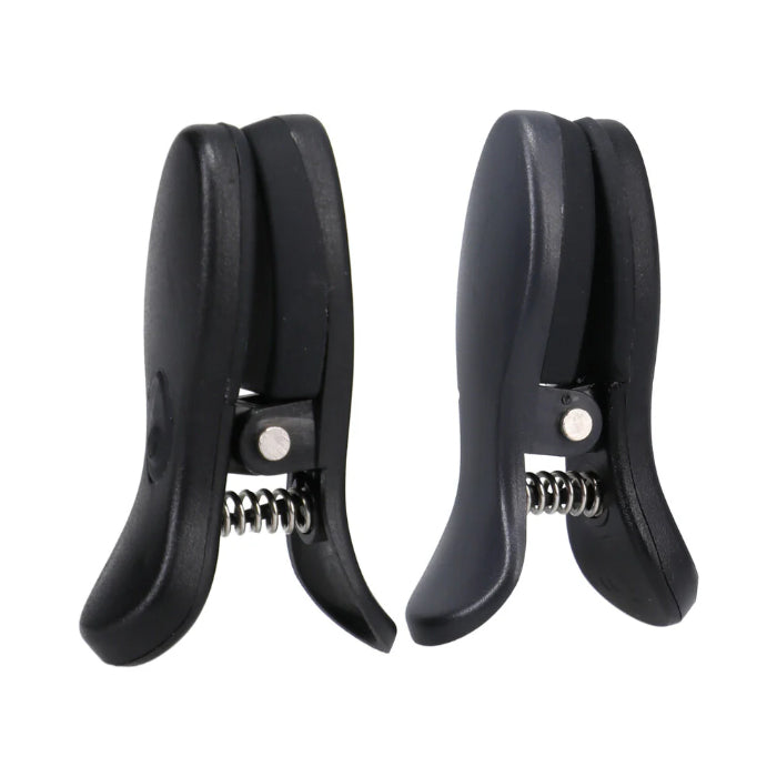 Doc Johnson Merci Vibro Grippers Wireless Vibrating Nipple Clamps with Rechargeable Case