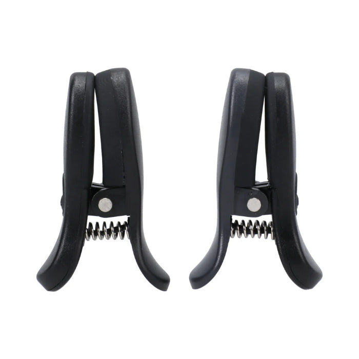 Doc Johnson Merci Vibro Grippers Wireless Vibrating Nipple Clamps with Rechargeable Case