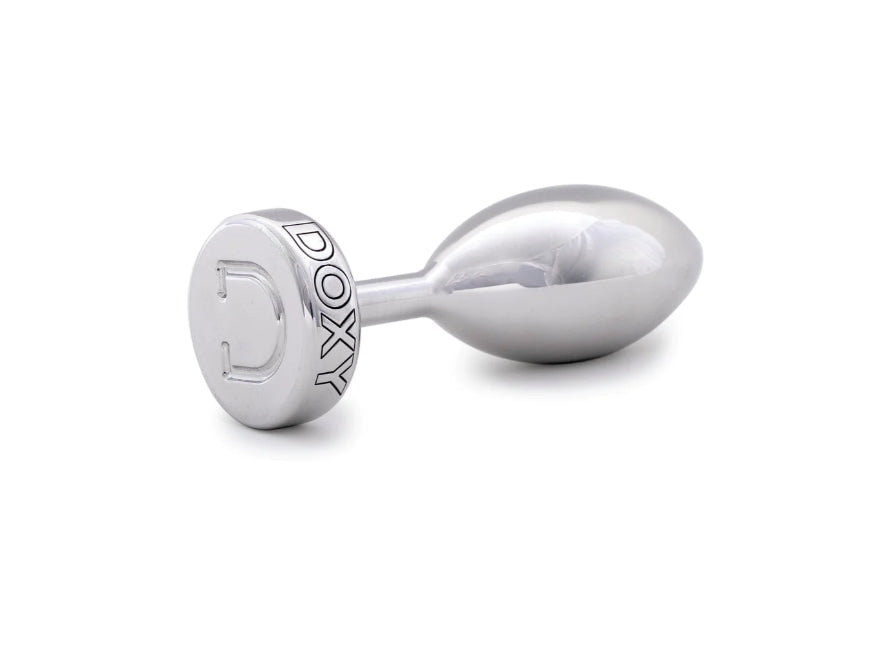 Doxy Smooth Metal Tapered Weighted Butt Plug