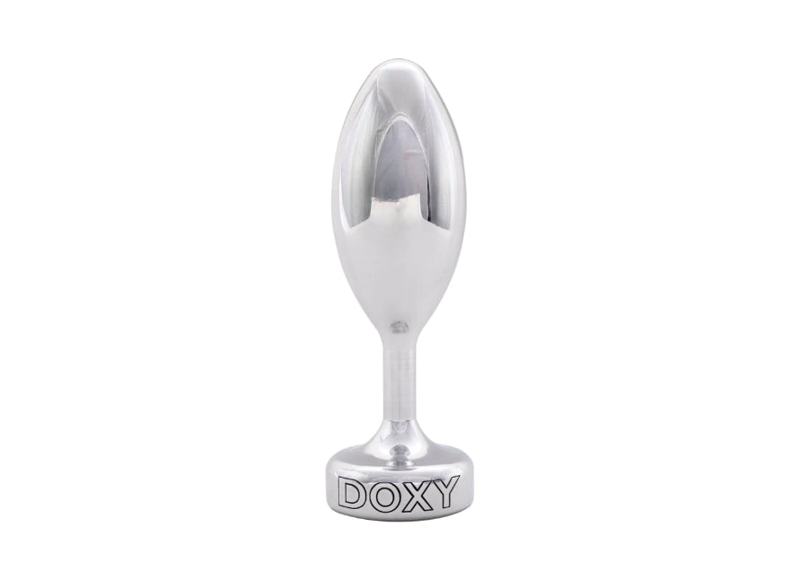 Doxy Smooth Metal Tapered Weighted Butt Plug