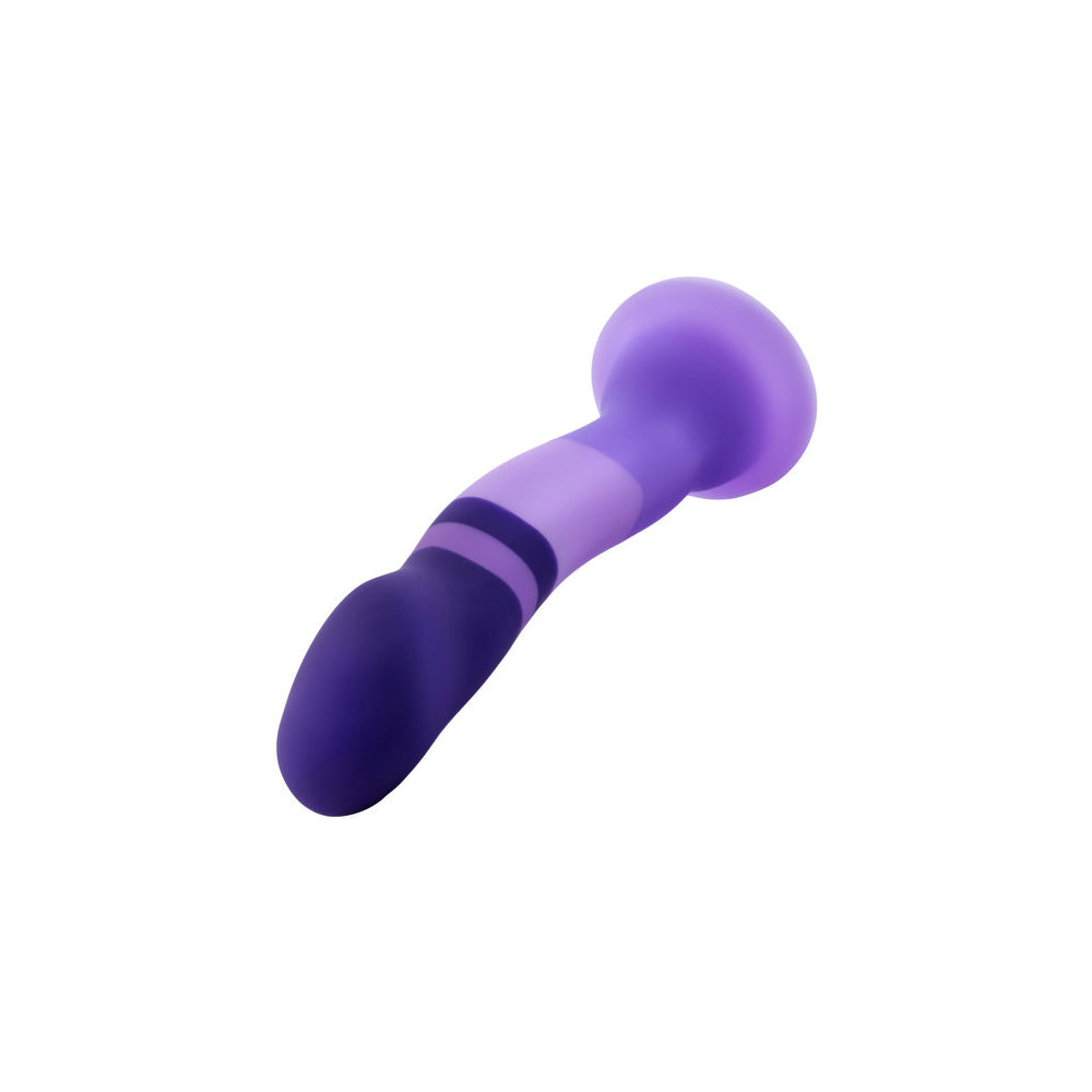 Blush Avant D2 Purple Rain Suction Cup Base Silicone Dildo