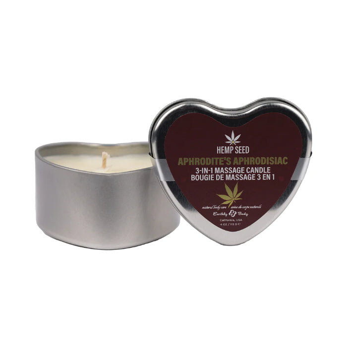 Earthly Bodies Aphrodite's Aphrodisiac Temperature Play Massage Candle