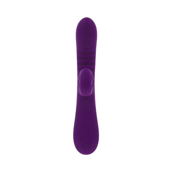 Evolved Curlicue Silicone Rechargeable Constant Contact Rabbit Style Vibrator