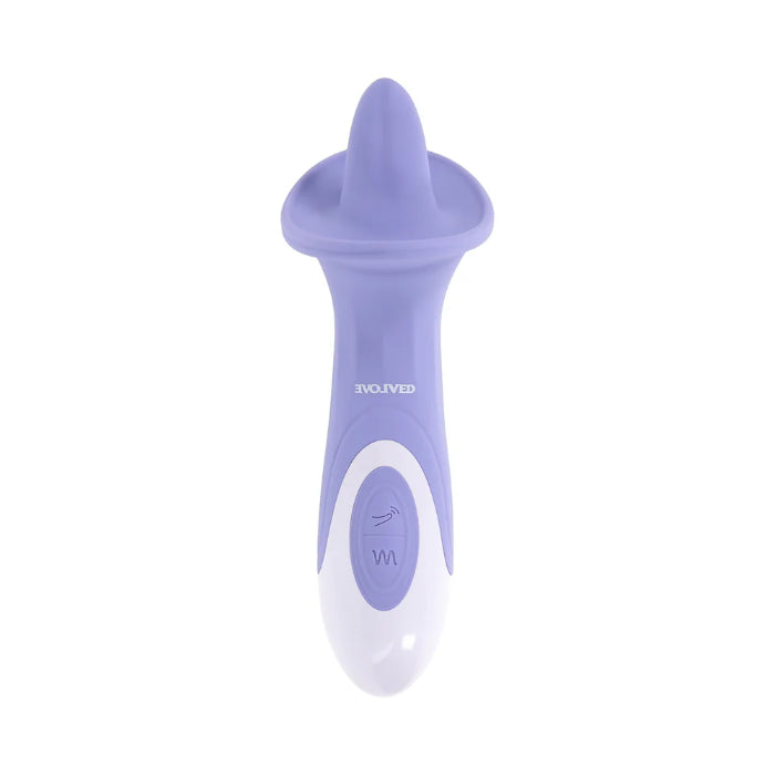 Evolved Lix & Kisses Rechargeable Flicking Silicone Tongue Vibrator