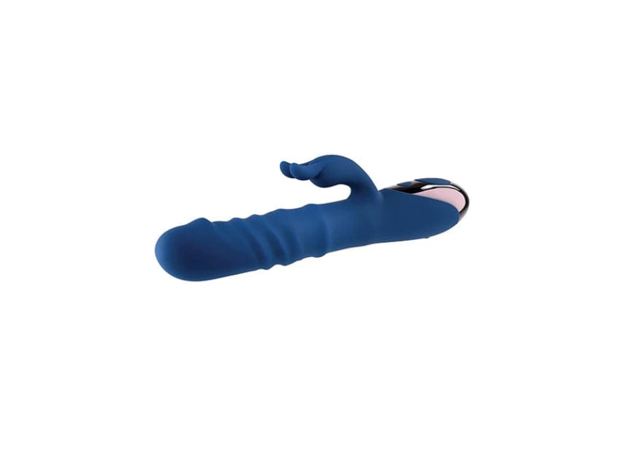 Evolved The Ringer Rechargeable Thrusting Moving Ring Silicone Rabbit Vibrator