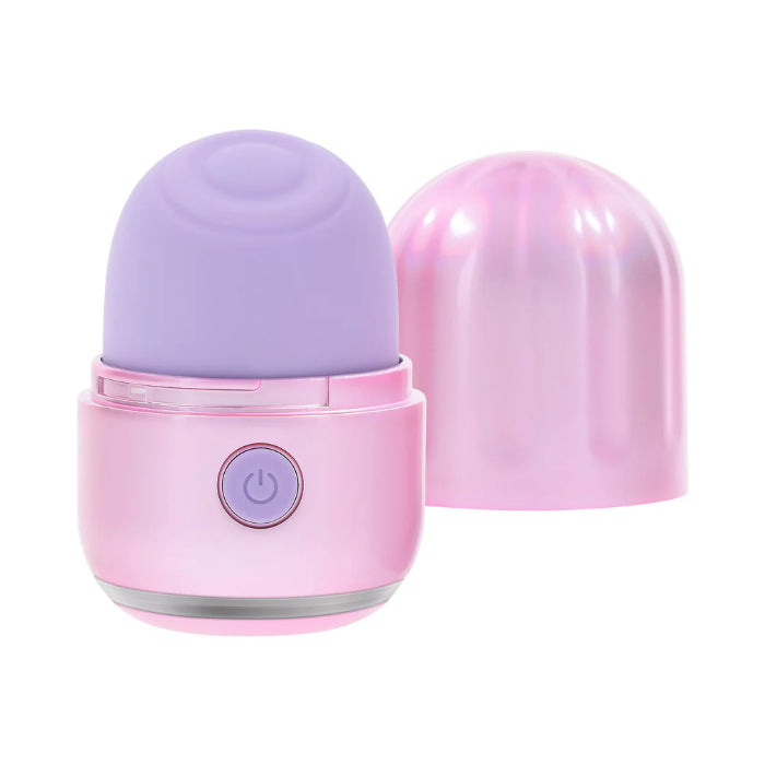 Evolved Vacation Vibes Tapping Rechargeable Silicone Stimulator With Travel Cover