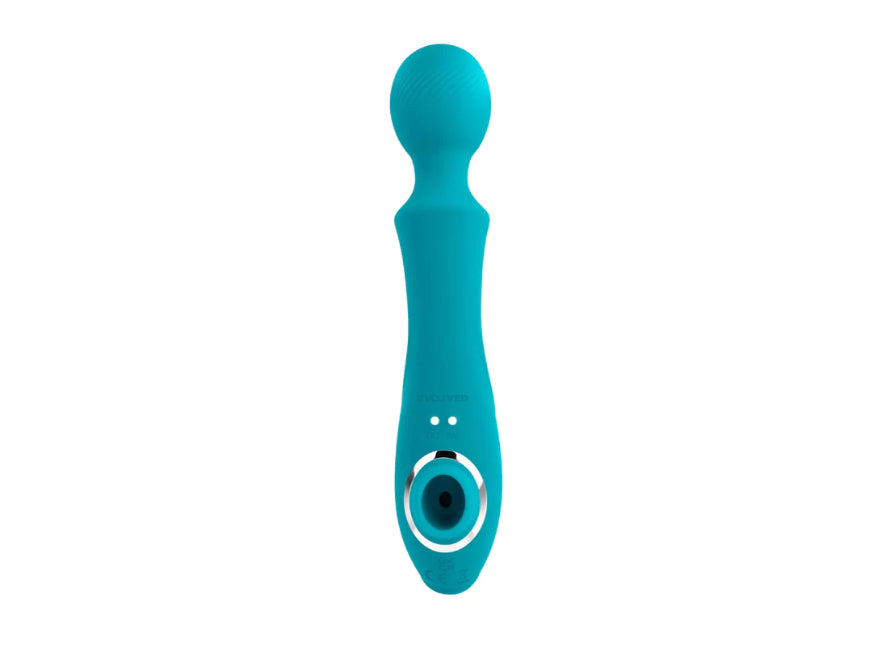 Evolved Wanderful Sucker Rechargeable Wand with Air Pulse