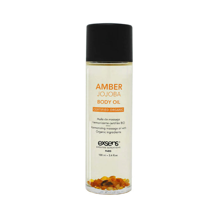 Exsens Body Oil With Amber Crystals And Jojoba Oil