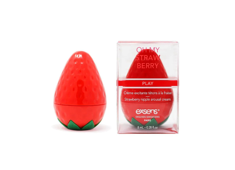 Exsens Nipple Arousal Cream Oh My Strawberry Flavor