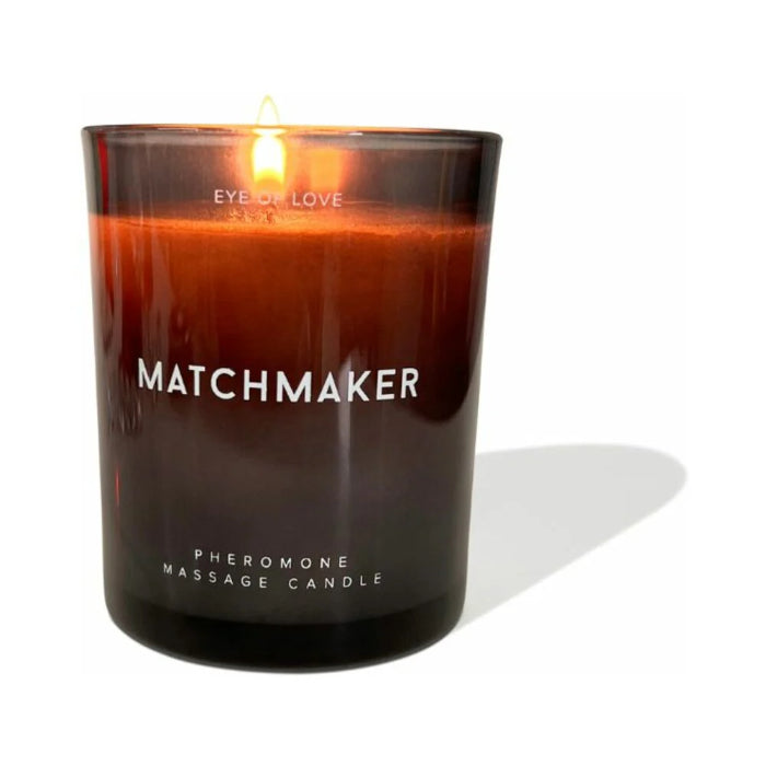 Eye of Love Matchmaker Black Diamond Attract Her Pheromone Massage Candle Developed With Millionaire Matchmaker Patti Stanger