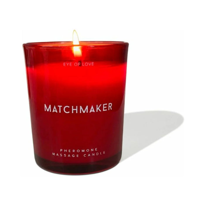 Eye of Love Matchmaker Red Diamond Attract Him Pheromone Massage Candle Developed With Millionaire Matchmaker Patti Stanger