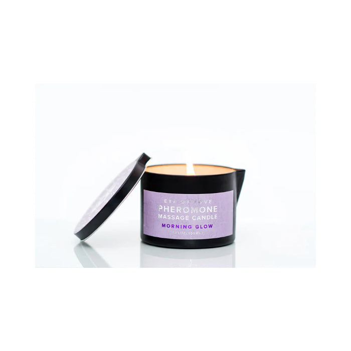 Eye of Love Morning Glow Attract Him Pheromone Massage Candle For Massage and Temperature Play