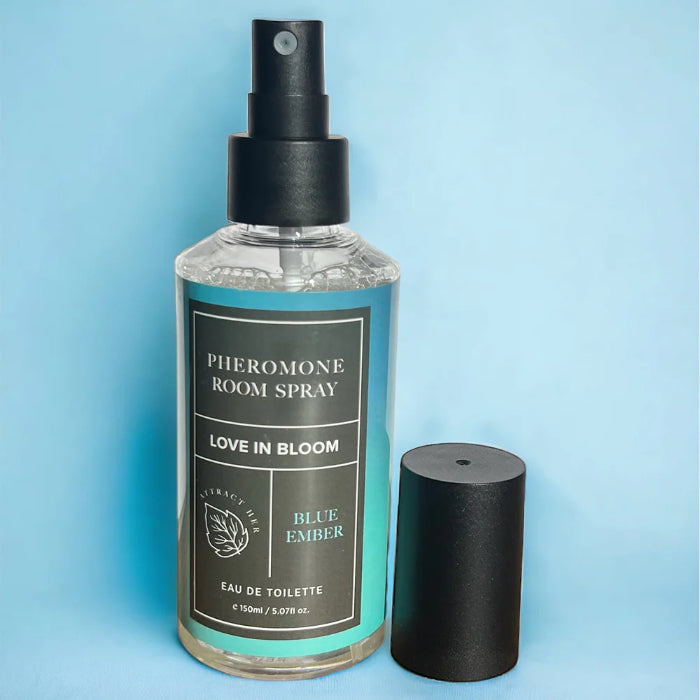 Eye of Love Bloom Attract Her Pheromone Room Spray Blue Ember