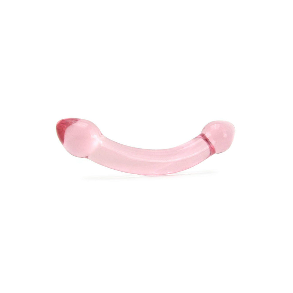 Glas Double Trouble Smooth Glass Dildo