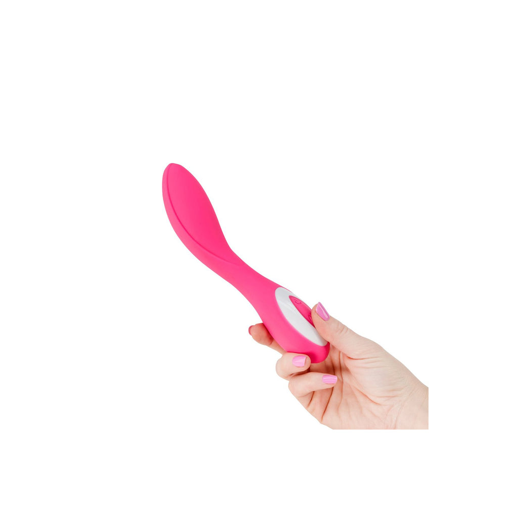 Wonderlust Serenity Splash Proof Rechargeable Silicone Vibrator