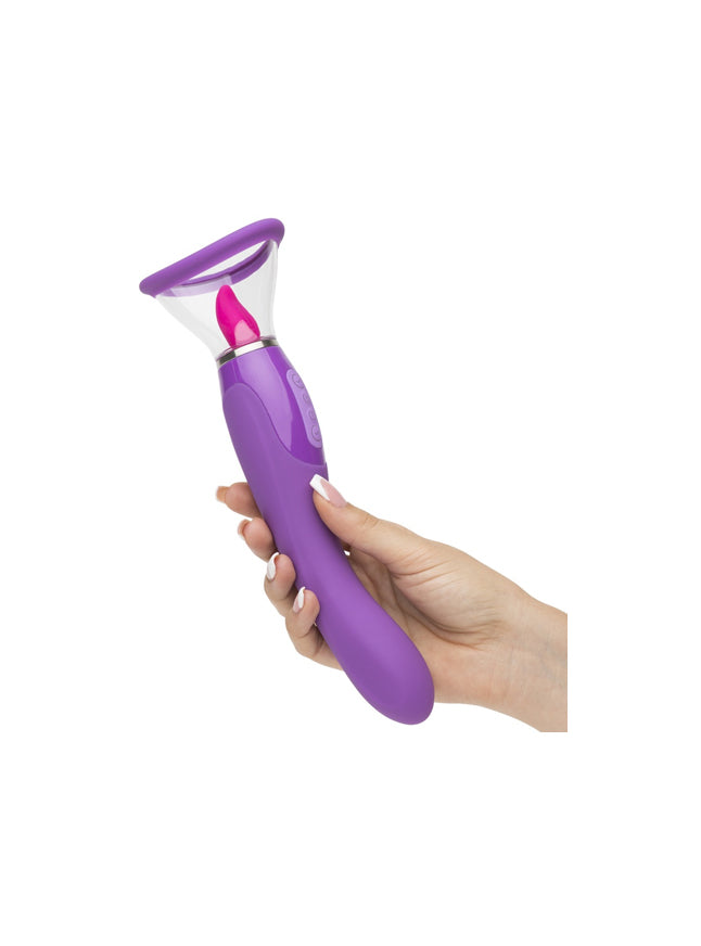 Fantasy Ultimate Pleasure Dual Oral Sex Simulator & G-Spot Vibrator