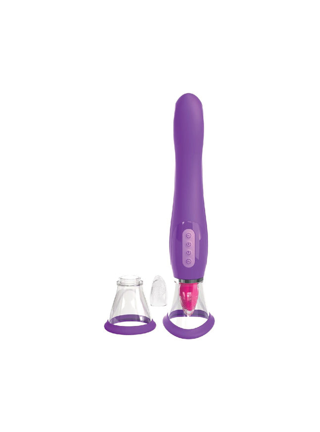 Fantasy Ultimate Pleasure Dual Oral Sex Simulator & G-Spot Vibrator
