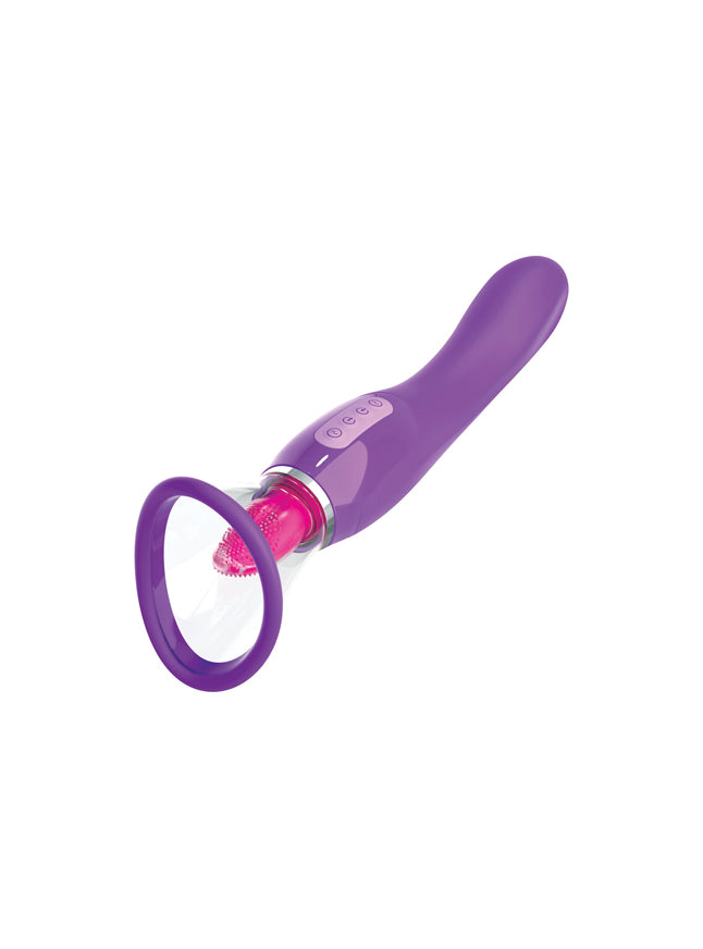 Fantasy Ultimate Pleasure Dual Oral Sex Simulator & G-Spot Vibrator
