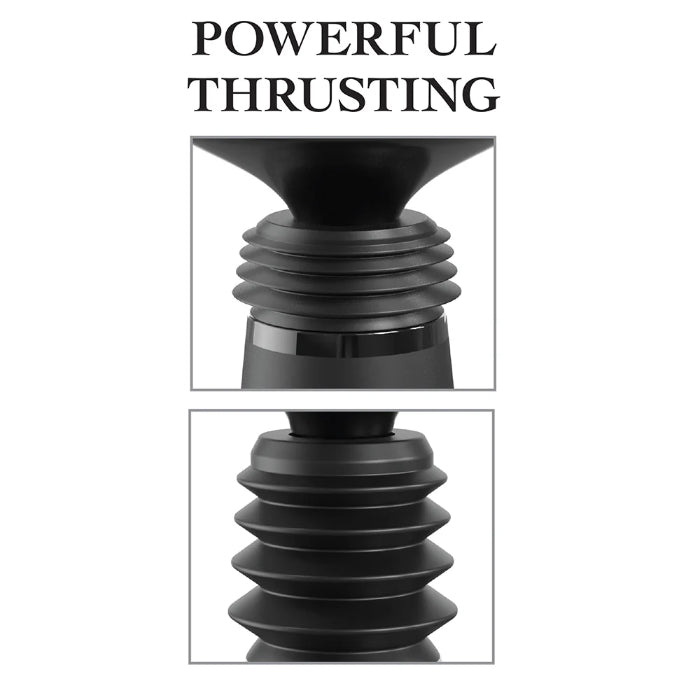 Fetish Fantasy Series Body Dock Handheld Thruster Rechargeable Suction Cup Thrusting Dock