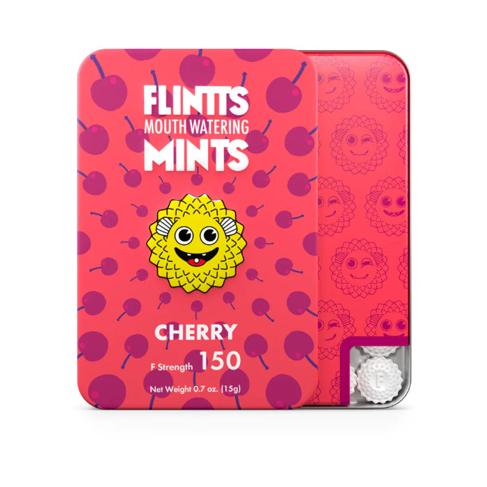 Flintts Mints Mouthwatering Mints Cherry Flavor