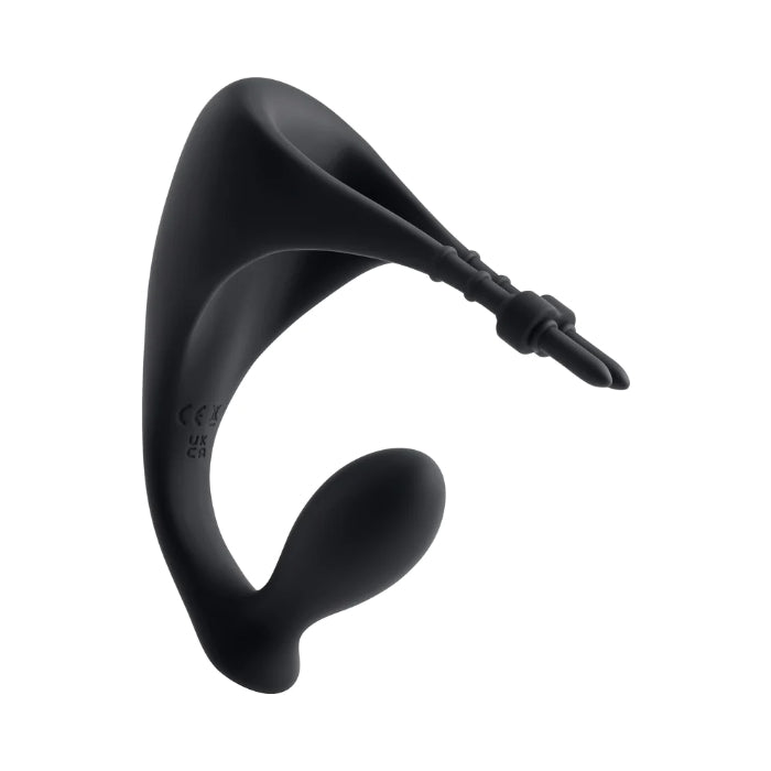 Gender X Back It Rechargeable Remote-Controlled Silicone Lasso Cock Ring And Plug