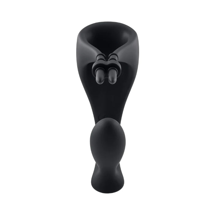 Gender X Back It Rechargeable Remote-Controlled Silicone Lasso Cock Ring And Plug
