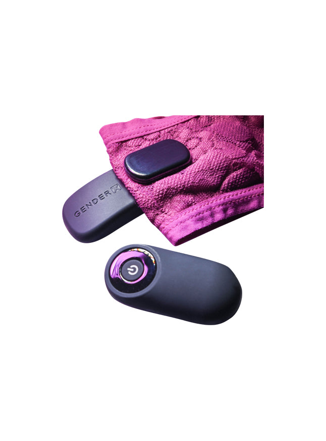 Gender X Our Undie Vibe Magnetic Underwear Remote Controlled Rechargeable Vibrator