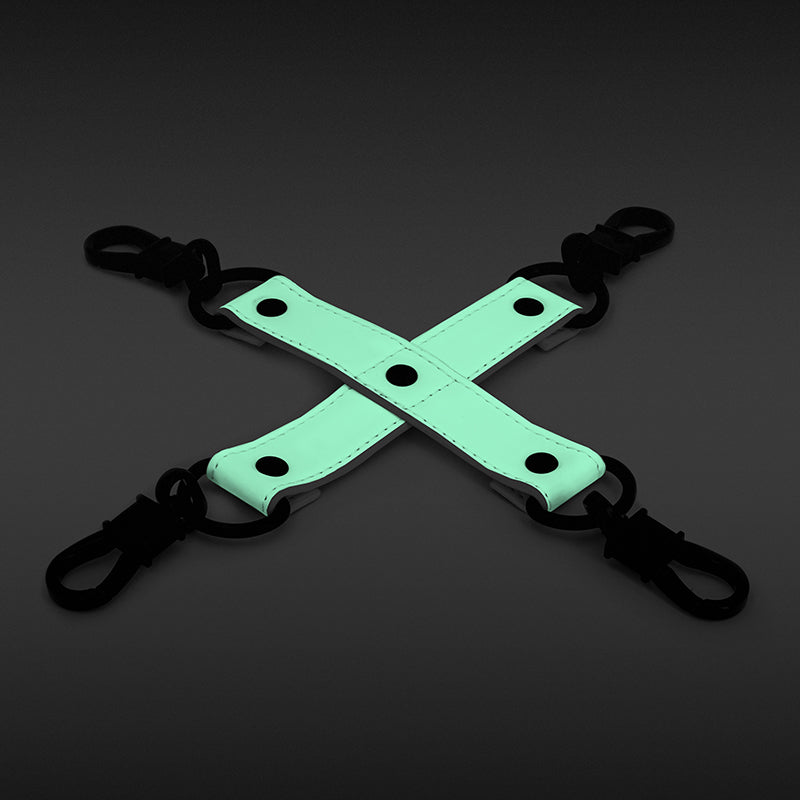 GLO Bondage Glow-In-The-Dark Hog Tie