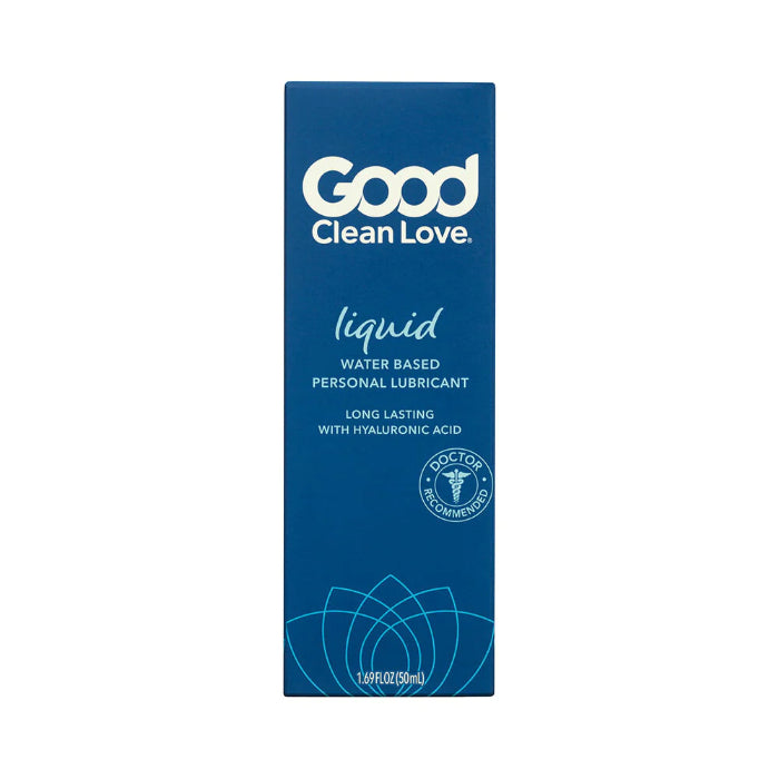 Good Clean Love Liquid Water-Based Personal Lubricant With Hyaluronic Acid