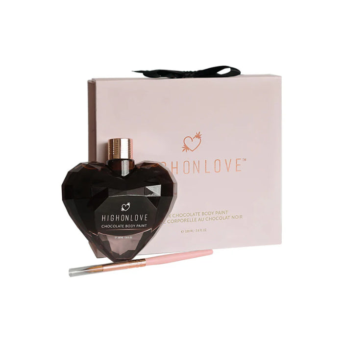 HighOnLove Vegan Dark Chocolate Edible Body Paint