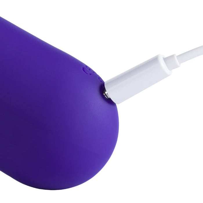 Honey Play Box Abby Mini Tongue Licking Rechargeable Vibrating Silicone Stimulator With Travel Cover