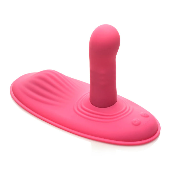 Inmi Spin 'N' Grind Rechargeable Rotating And Vibrating Silicone Grinder with Remote Control