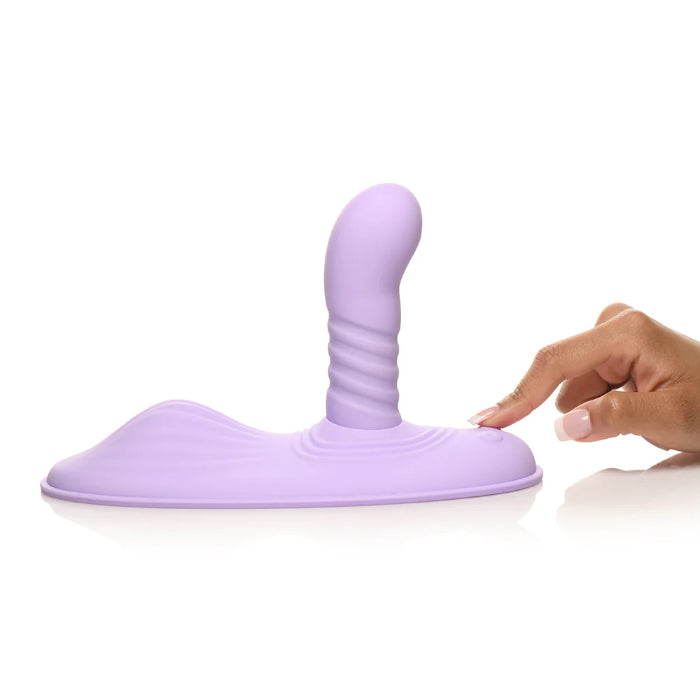 Inmi Thrust 'N' Grind Rechargeable Thrusting And Vibrating Silicone Grinder with Remote Control