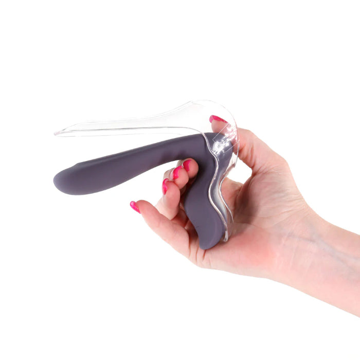 INYA Gyno Vibe Speculum Rechargeable Silicone Vibrating Vaginal Speculum With LED Light