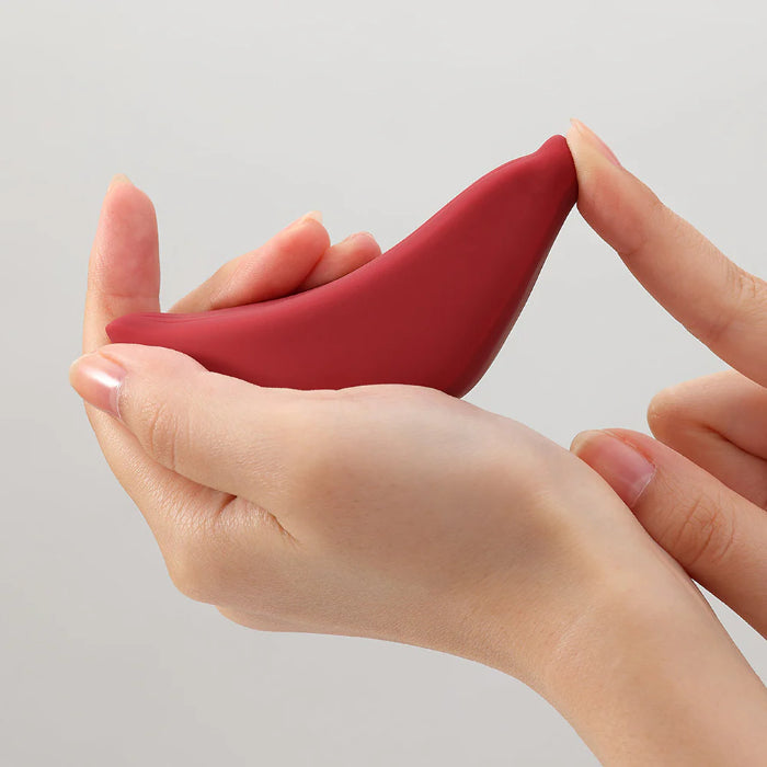 Iroha+ TORI Renewal Rechargeable Squishy Soft Vibrator With Wide Body and Smooth Tip