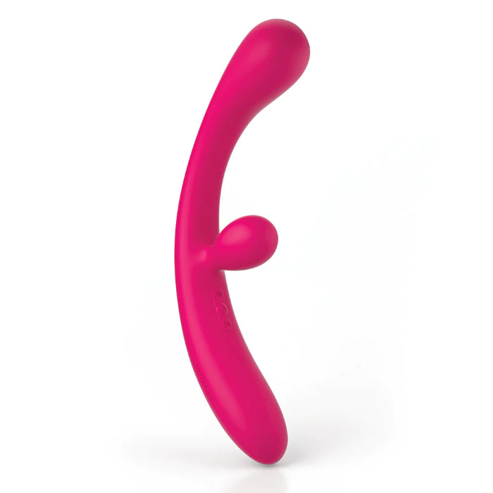 JimmyJane Reflexx Rabbit 3 Rechargeable Flexible Warming Silicone Dual Motor Rabbit Style Vibrator