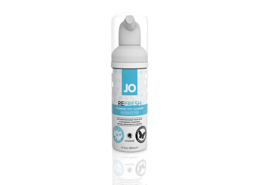 JO Refresh Fragrance Free Foaming Toy Cleaner