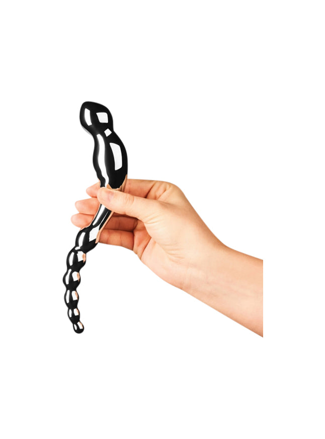 Le Wand Swerve Stainless Steel Double Ended Dildo